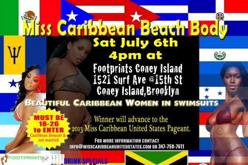 Miss Caribbean Beach Body